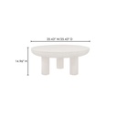 Rocca Coffee Table Cream - 6