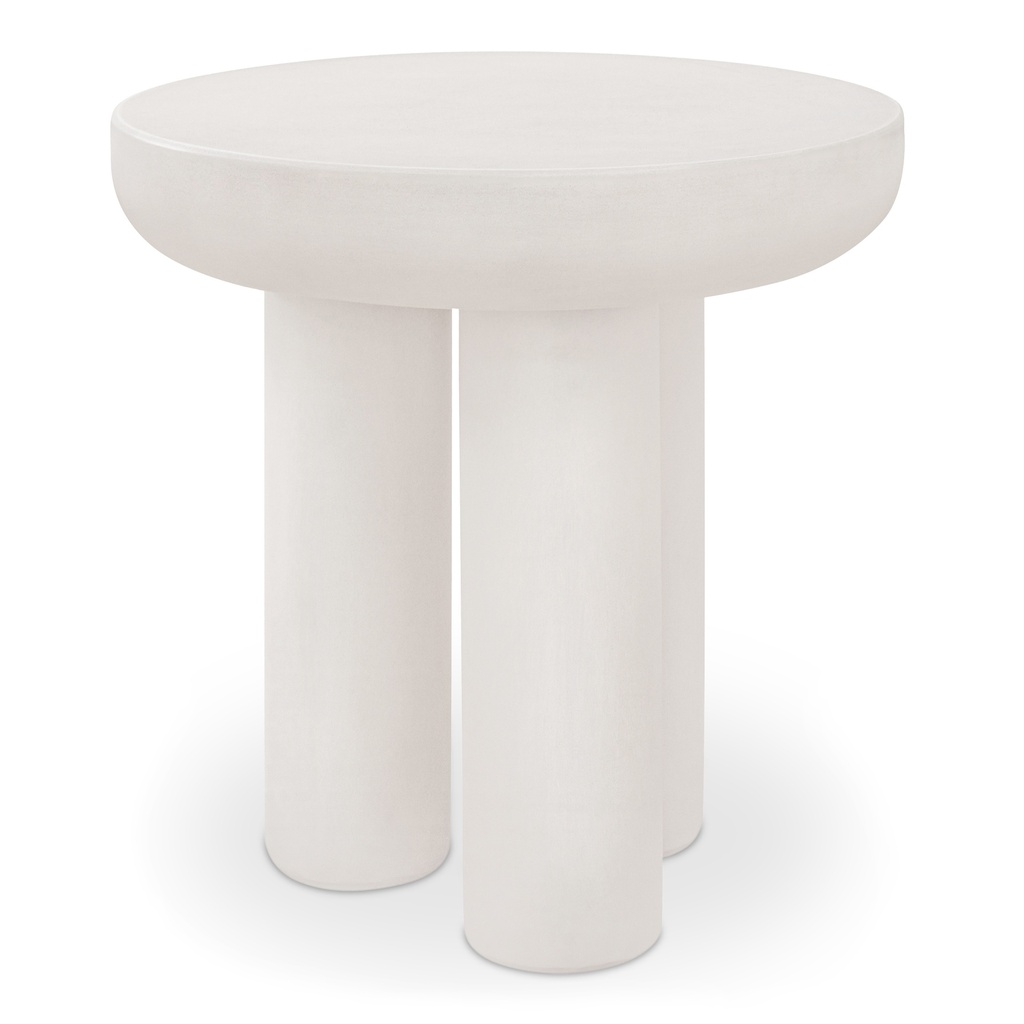 Rocca Side Table Cream - 2