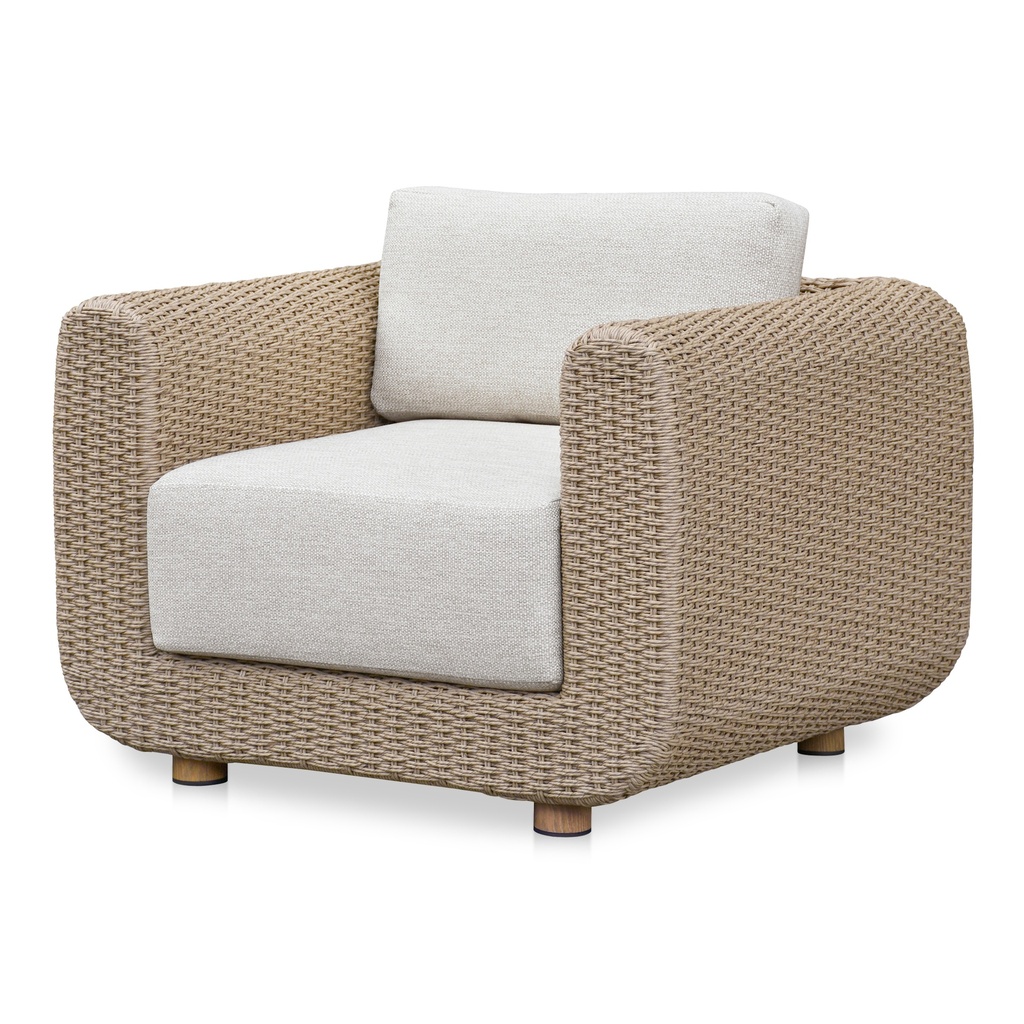 Soma Outdoor Accent Chair Natural - 1