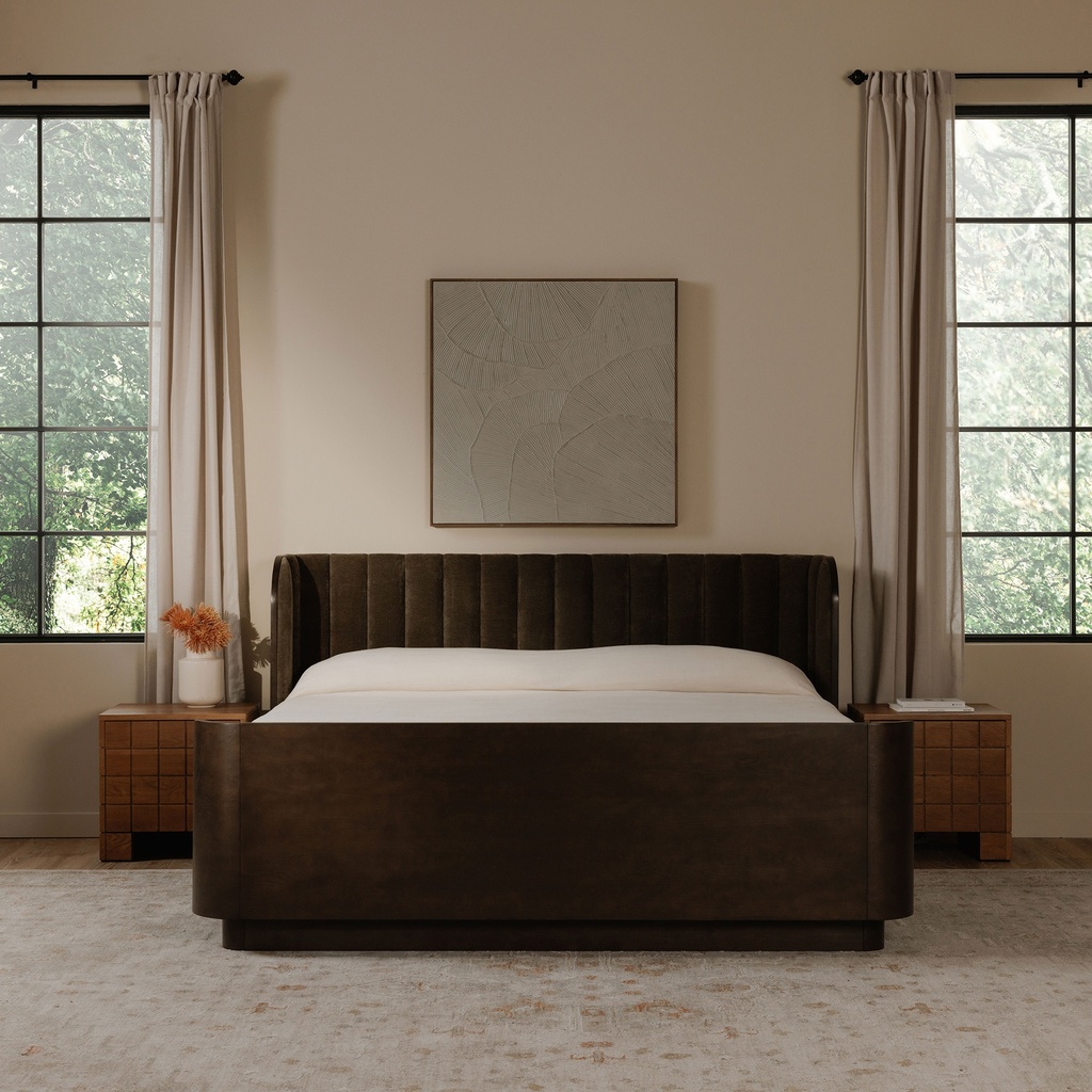 Flutter Framed Painting Cool Beige - 6