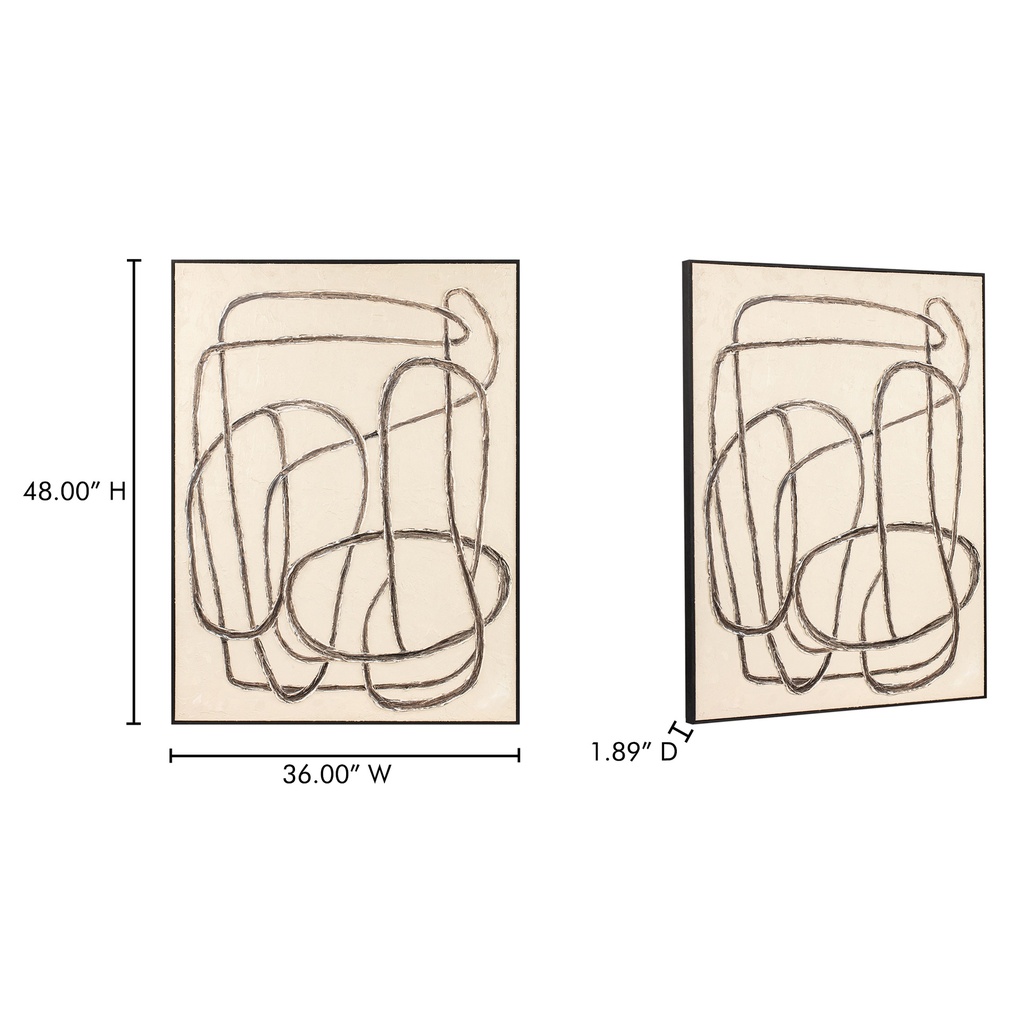 Encounters Framed Painting - 6