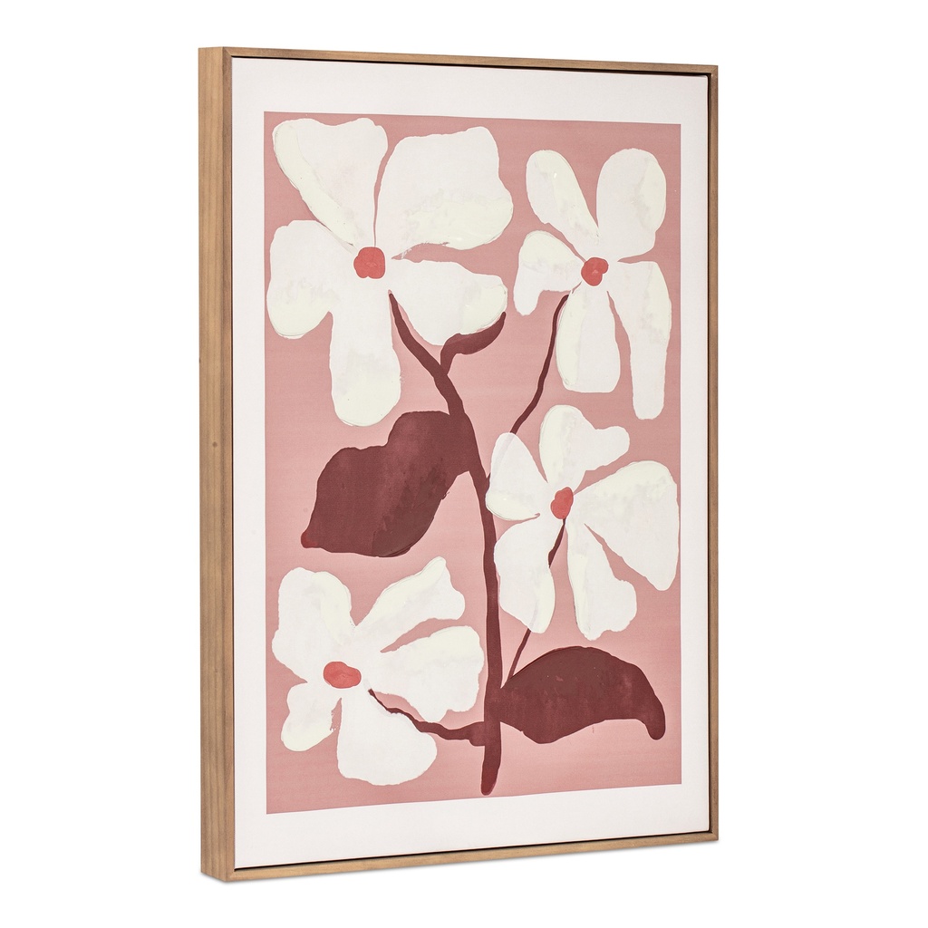 Blush Framed Painting - 1