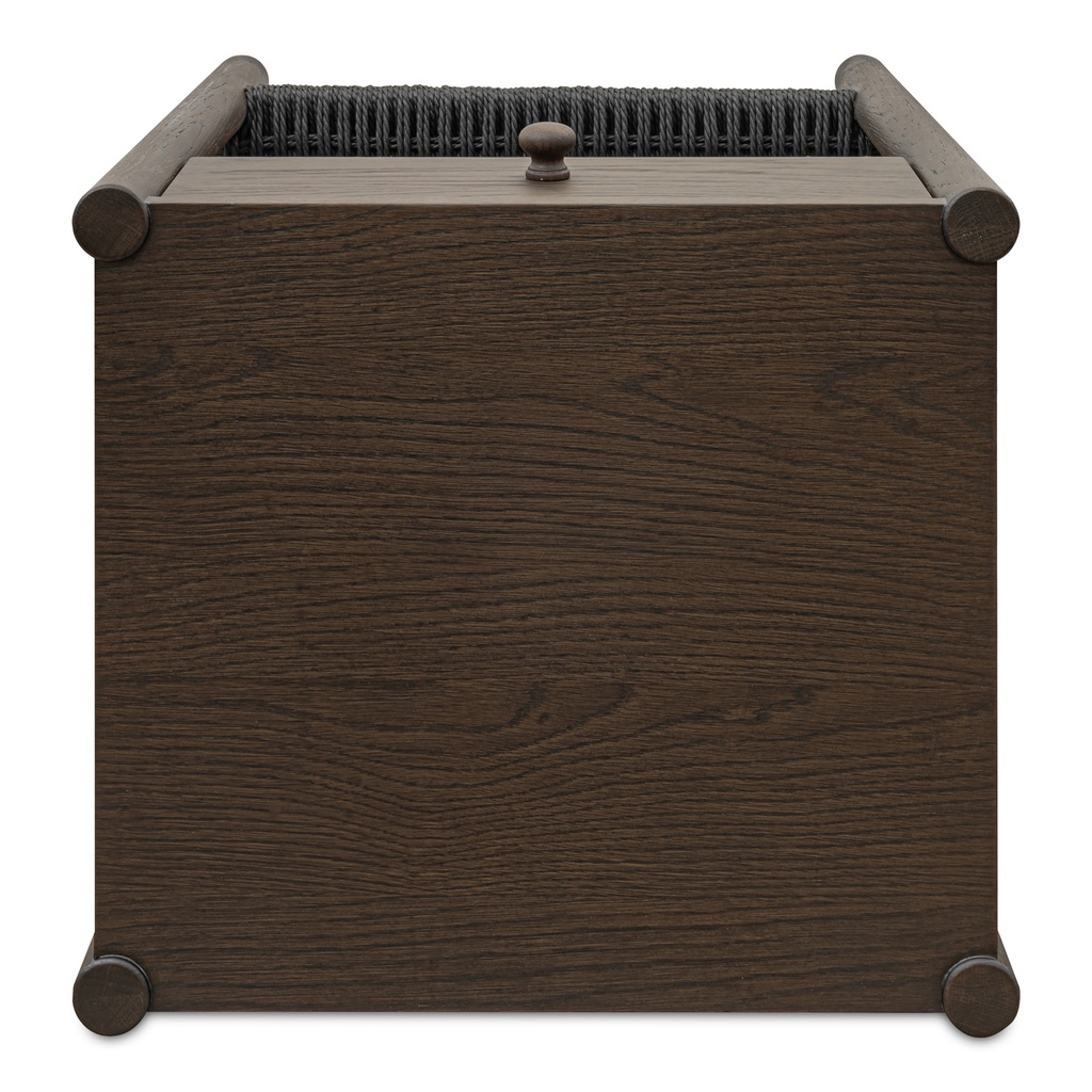 Millie Nightstand Dark Brown - 4