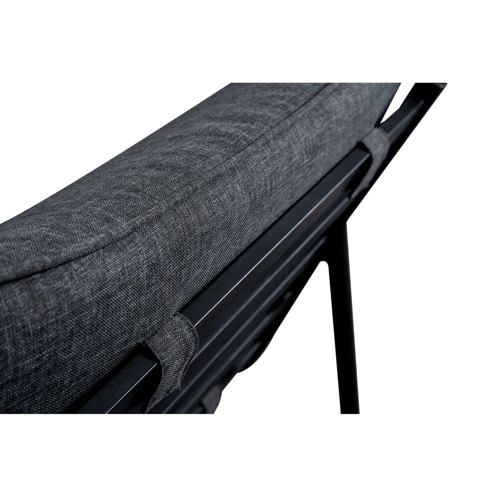 Morgan Outdoor Accent Chair Speckled Charcoal - 4