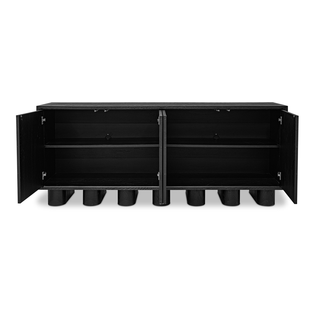 Marcelle Sideboard Black - 3
