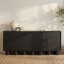 Marcelle Sideboard Black - 6