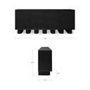 Marcelle Sideboard Black - 7