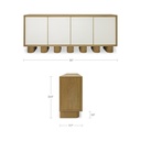 Marcelle Sideboard White - 7