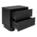 Marcelle Nightstand Black - 1