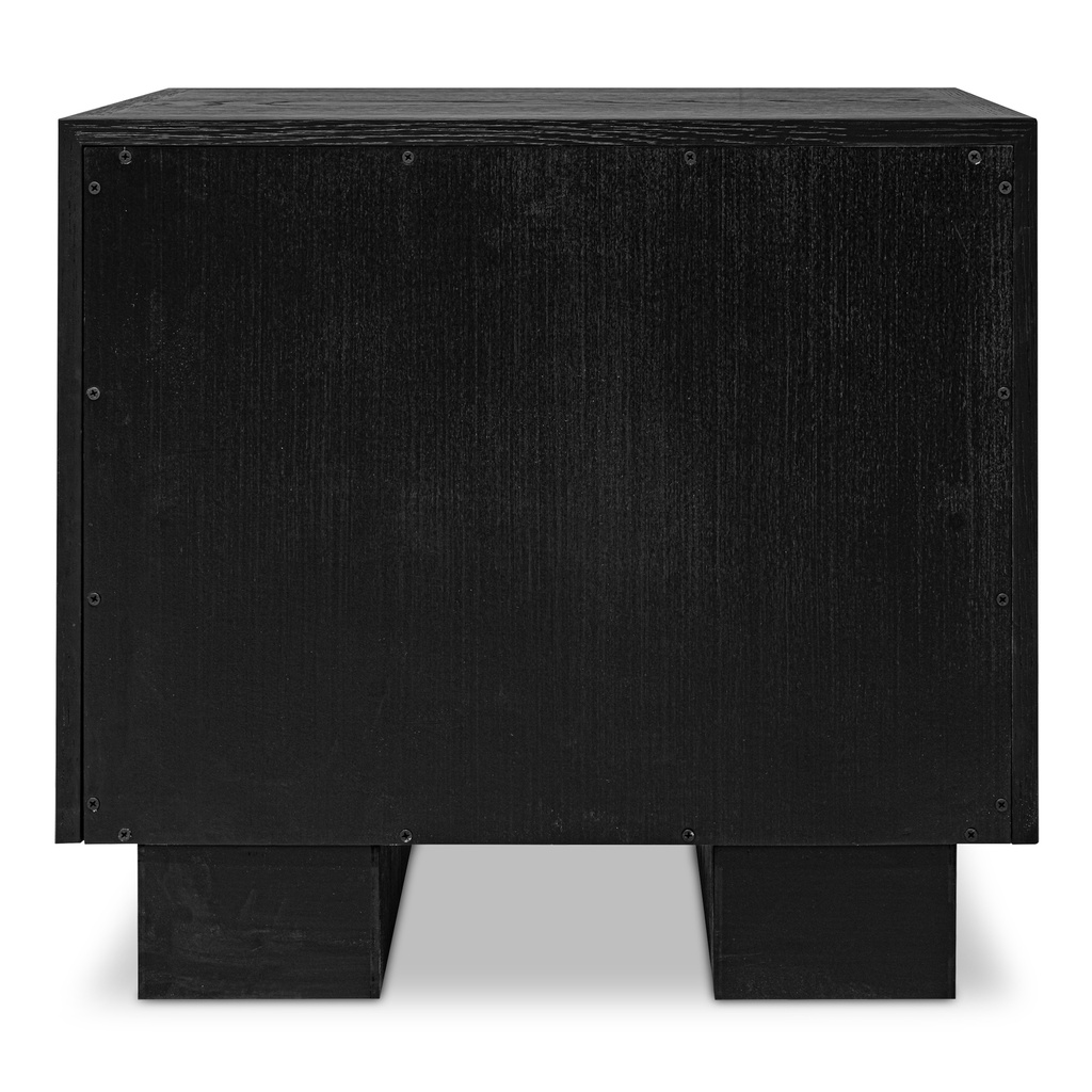 Marcelle Nightstand Black - 3