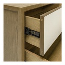 Marcelle Nightstand White - 4