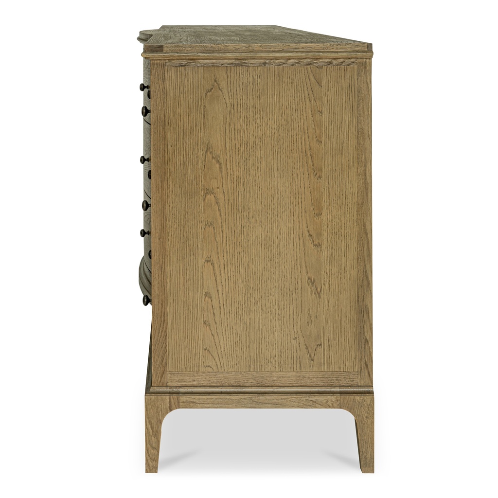 Sadie 9 Drawer Dresser Brown - 2