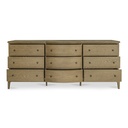 Sadie 9 Drawer Dresser Brown - 3
