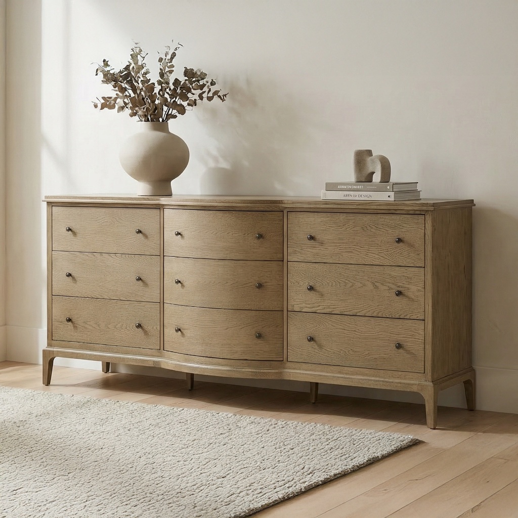 Sadie 9 Drawer Dresser Brown - 5
