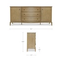 Sadie Sideboard Brown - 6