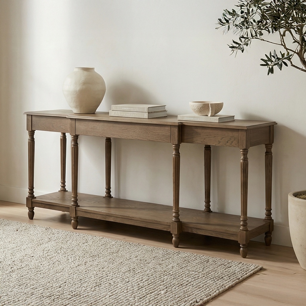 Martha Console Table Brown - 1