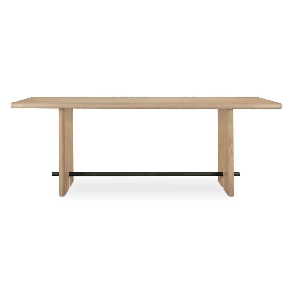 Madison Console Table Natural - 4