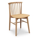 Marley Dining Chair Oak-Set of Two - 1