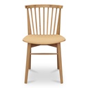 Marley Dining Chair Oak-Set of Two - 3