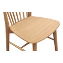 Marley Dining Chair Oak-Set of Two - 5