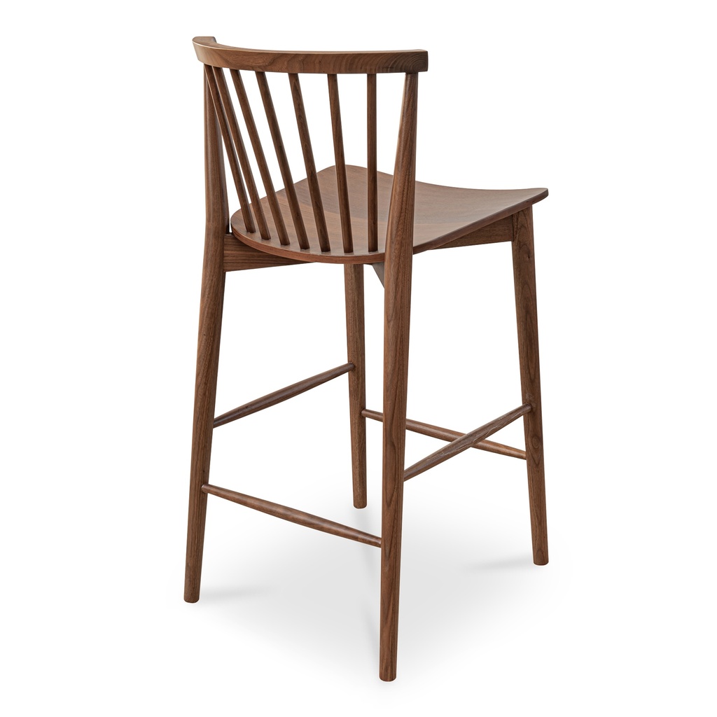Marley Counter Stool Walnut - 2