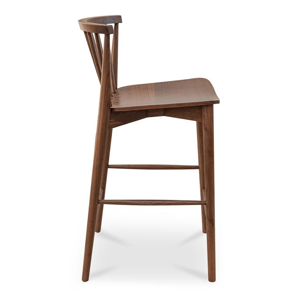 Marley Counter Stool Walnut - 3