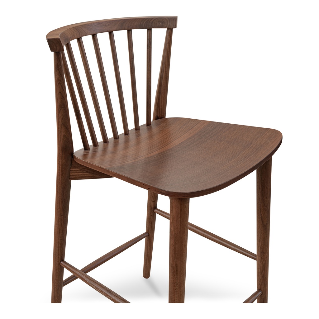 Marley Counter Stool Walnut - 6