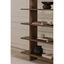Casey Bookcase Large Dark Brown - 4
