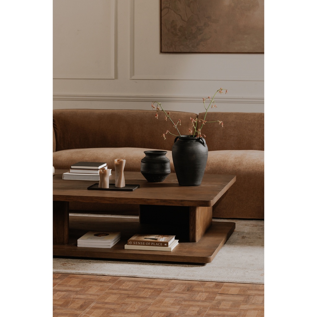 Casey Large Coffee Table Dark Brown - 5