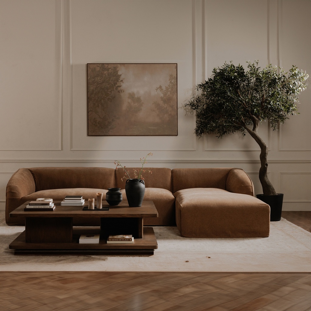 Casey Large Coffee Table Dark Brown - 8