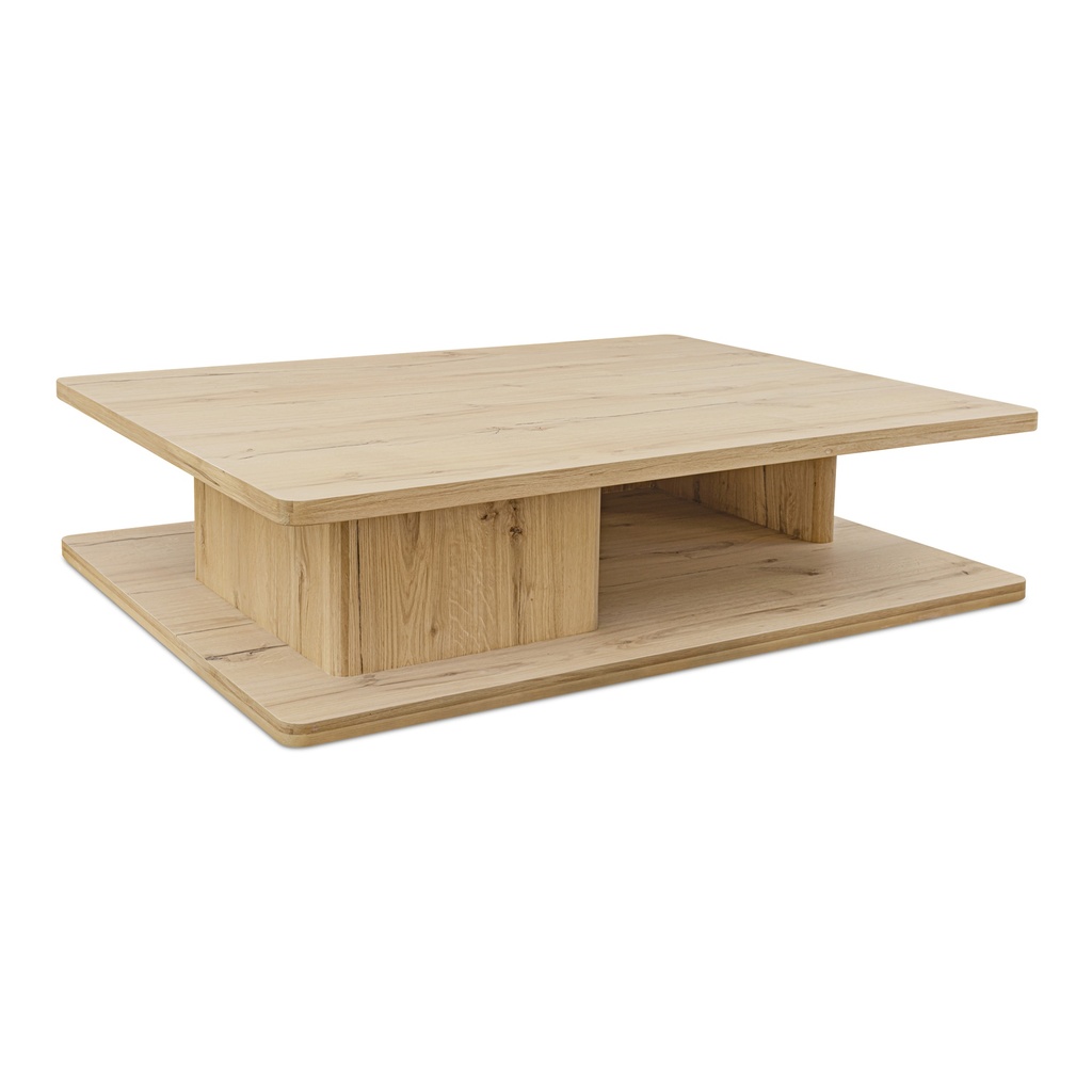 Casey Large Coffee Table Rustic Oak - 1