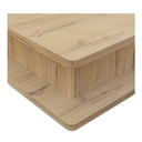 Casey Large Coffee Table Rustic Oak - 4