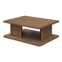 Casey Small Coffee Table Dark Brown - 2