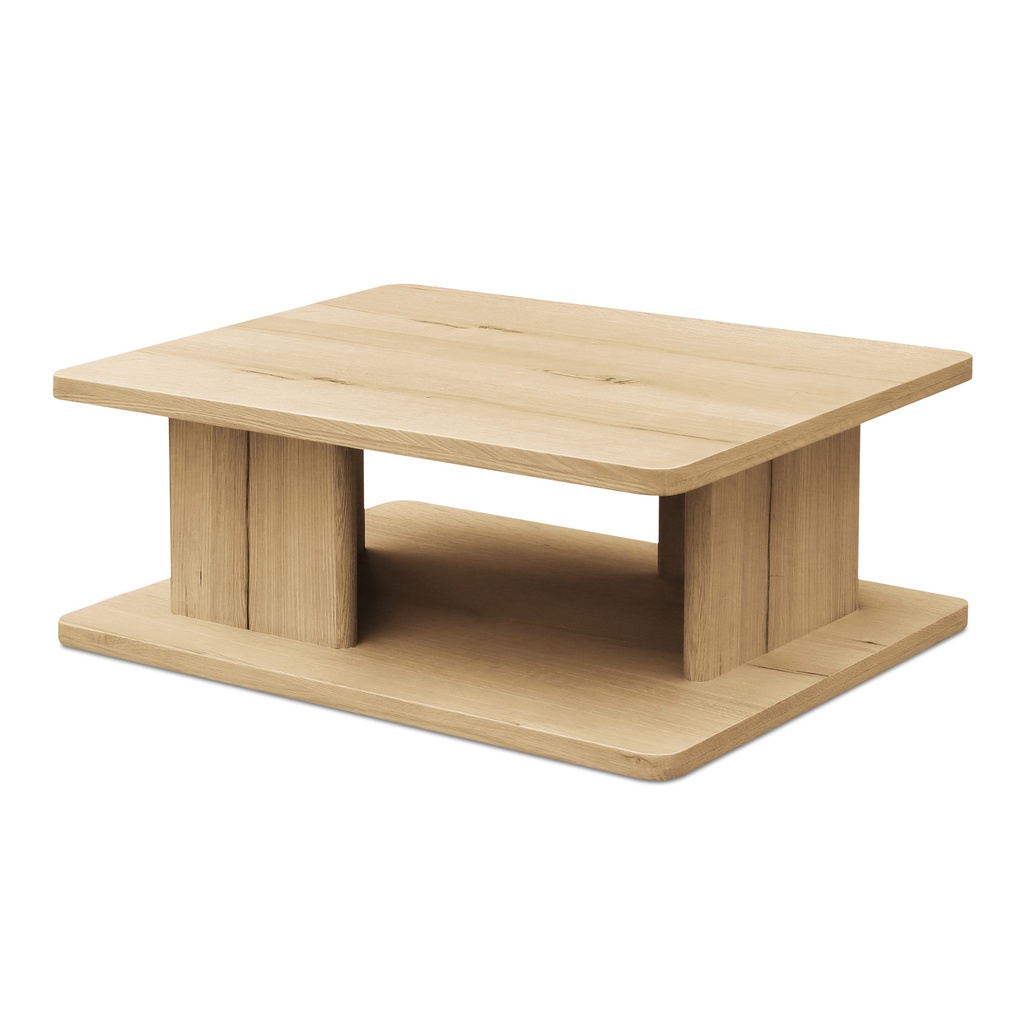 Casey Small Coffee Table Rustic Oak - 2