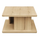 Casey Small Coffee Table Rustic Oak - 3
