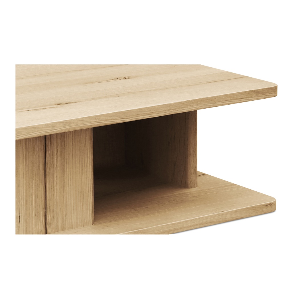 Casey Small Coffee Table Rustic Oak - 4