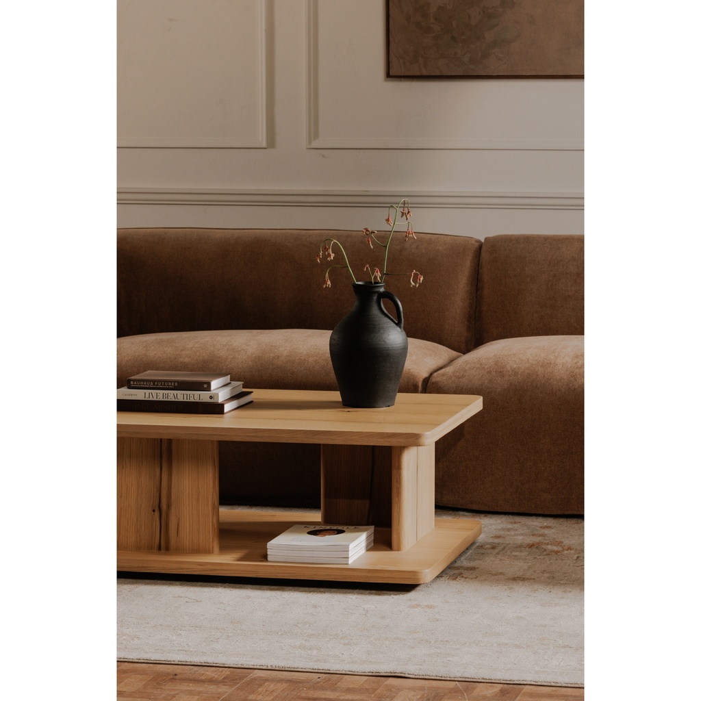 Casey Small Coffee Table Rustic Oak - 6