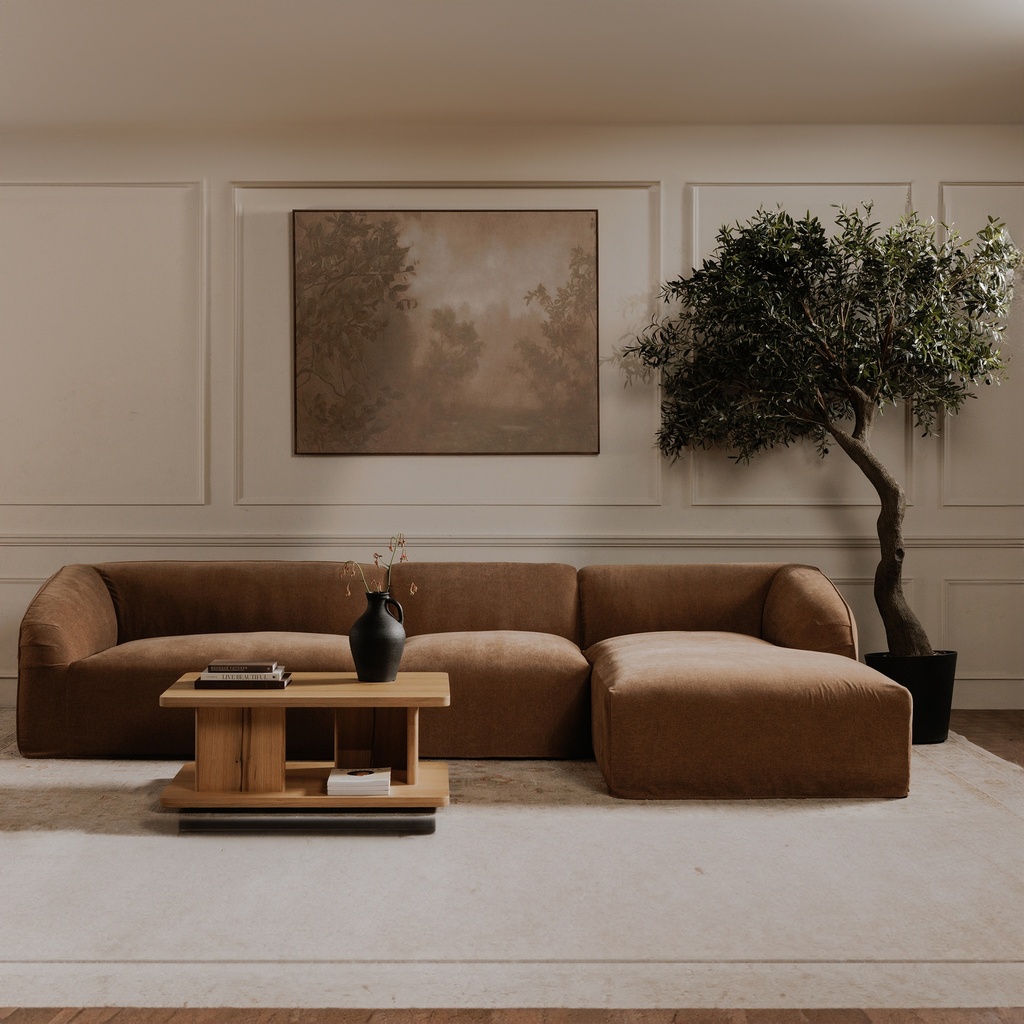 Casey Small Coffee Table Rustic Oak - 7