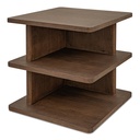 Casey Side Table Dark Brown - 2
