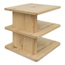 Casey Side Table Rustic Oak - 2