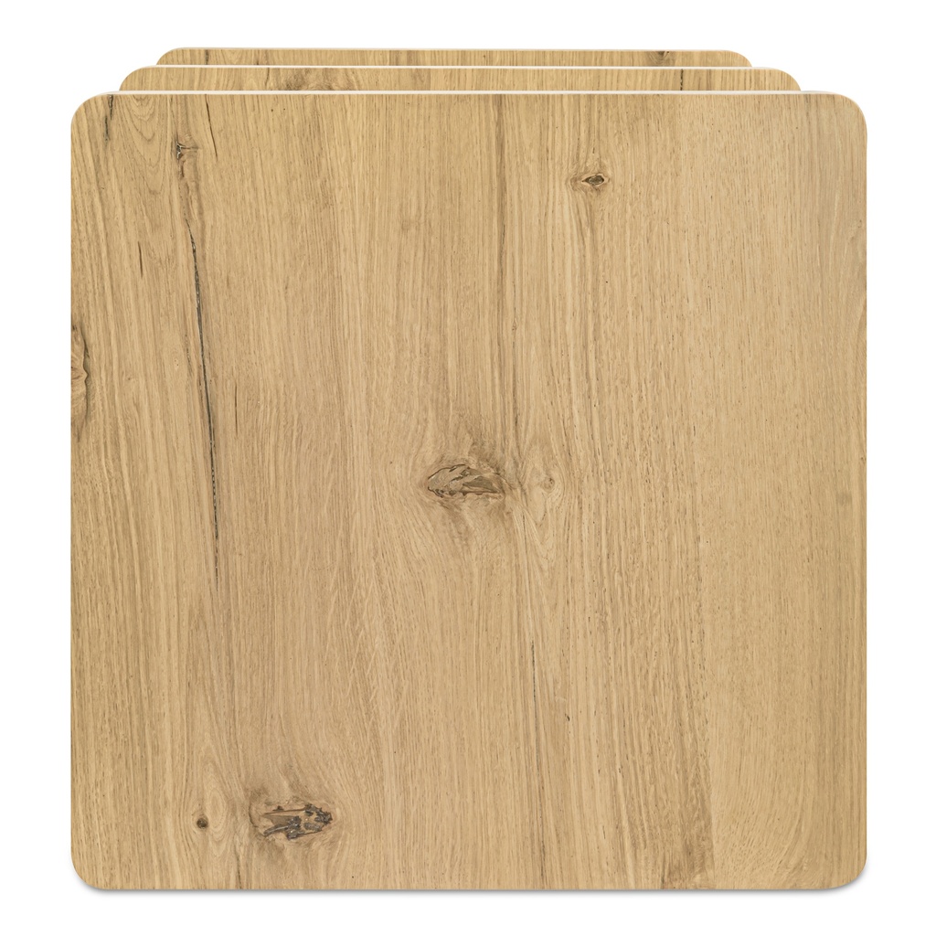 Casey Side Table Rustic Oak - 3