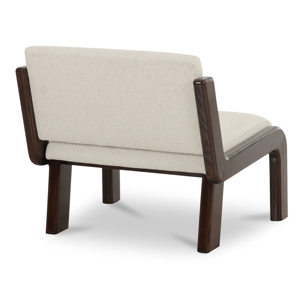 Edie Accent Chair Flecked Ivory - 2