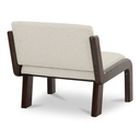 Edie Accent Chair Flecked Ivory - 2