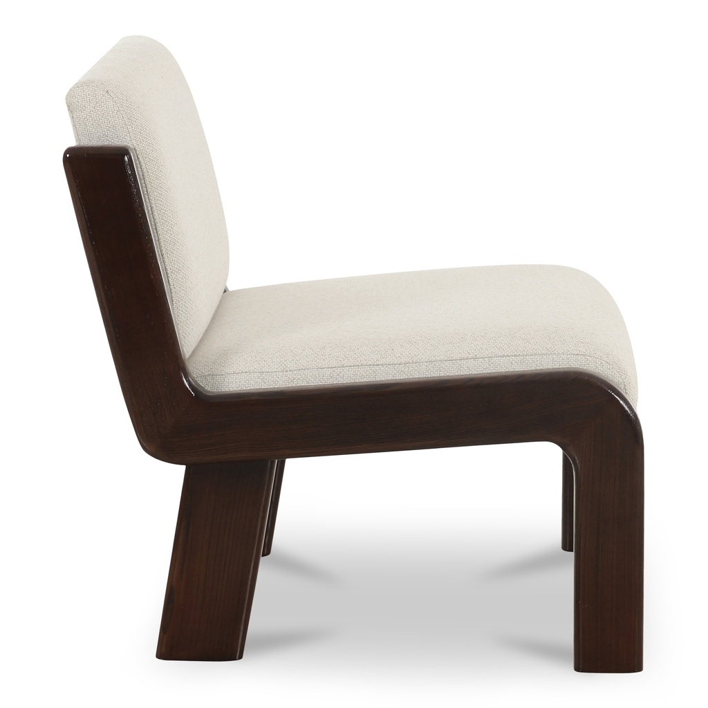 Edie Accent Chair Flecked Ivory - 3