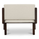 Edie Accent Chair Flecked Ivory - 4