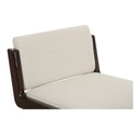 Edie Accent Chair Flecked Ivory - 5