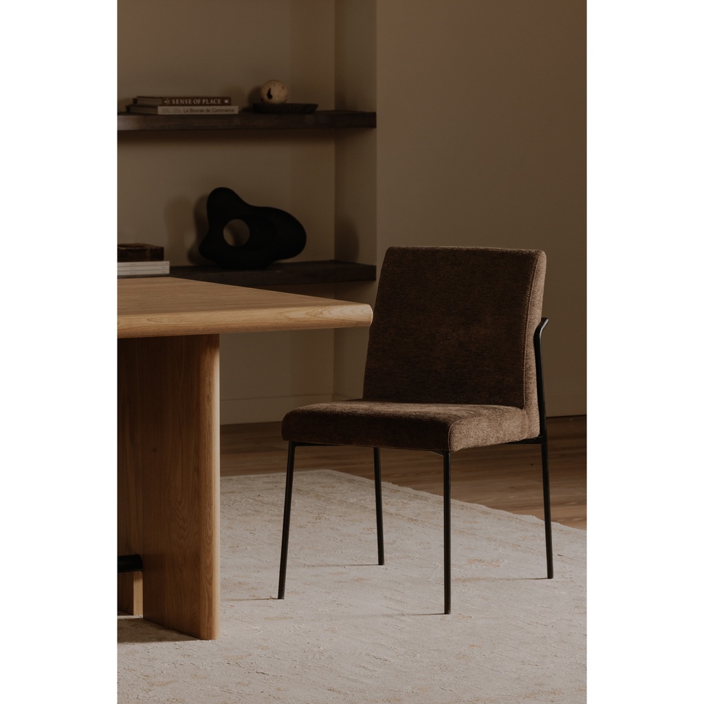 Danny Dining Chair Dark Brown Set of Two - 6