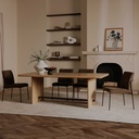 Danny Dining Chair Dark Brown Set of Two - 7