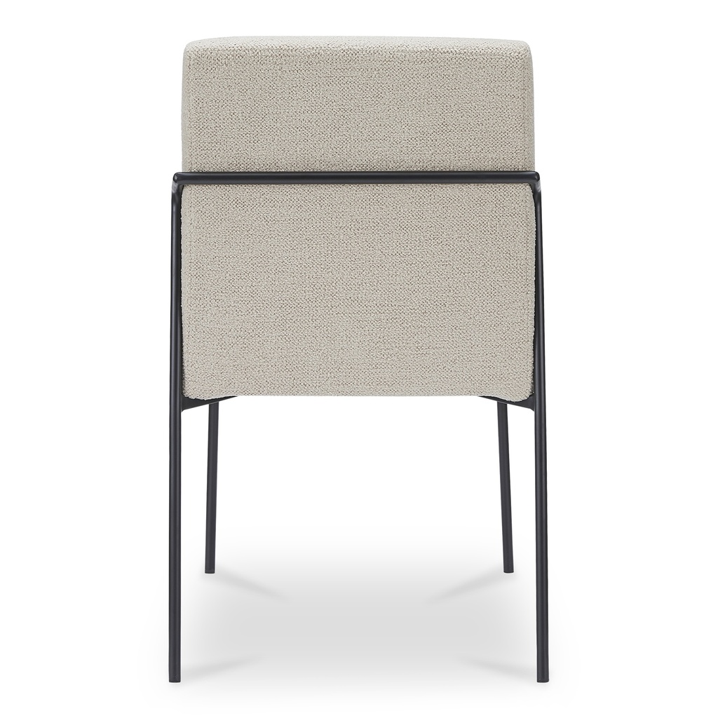 Danny Dining Chair Ivory Set of Two - 4