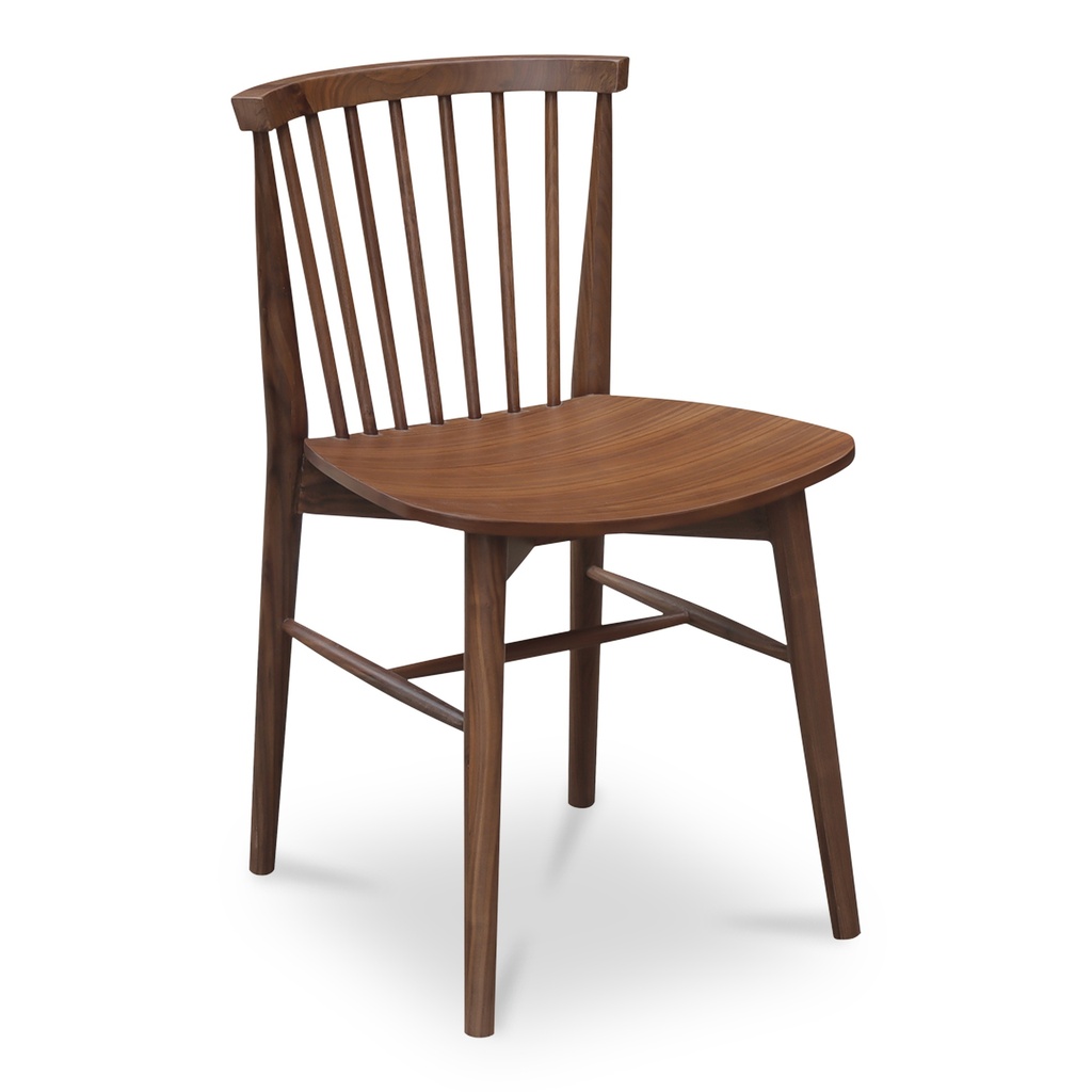 Marley Dining Chair Walnut-Set of Two - 1